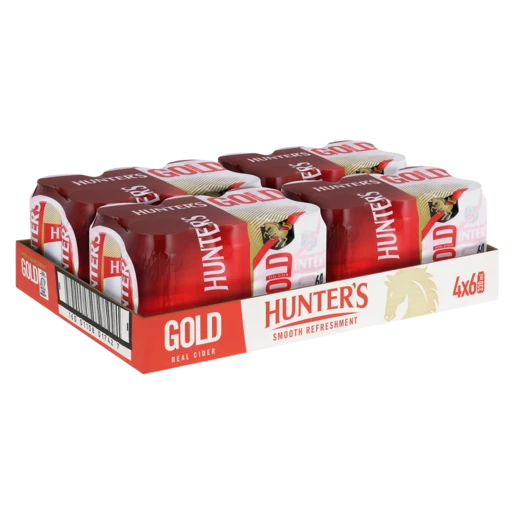 Hunter's Gold Cider Can 440ml 5 Hunter's Gold Cider Can 440ml - Image 3