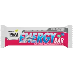 PVM Energy Bars Choc Strawberry 45g