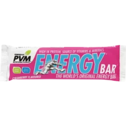 PVM Energy Bars Strawberry 45g