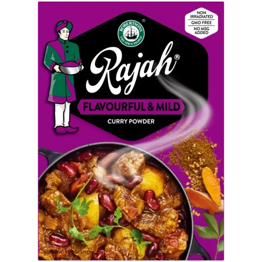 Rajah Curry Flavourful & Mild 100g 3 Rajah Curry Flavourful & Mild 100g