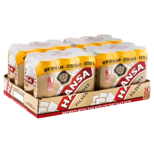 Hansa Pilsener Can 500ml 5 Hansa Pilsener Can 500ml - Image 3
