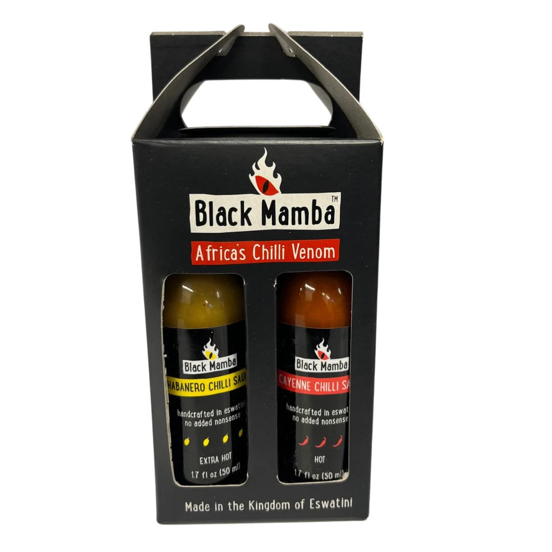 Black Mamba Chilli Venom 4x50ml Gift Pack 4 Black Mamba Chilli Venom 4x50ml Gift Pack - Image 2