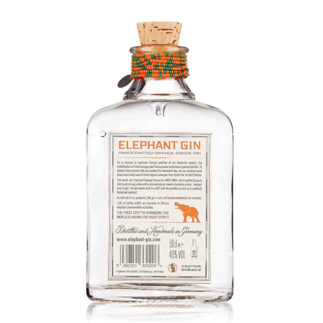 Elephant Gin Orange And Cocoa 500ml 4 Elephant Gin Orange And Cocoa 500ml - Image 2