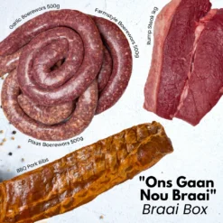 "Ons Gaan Nou Braai" Meat Box