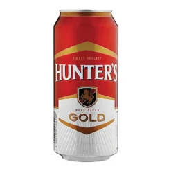 Hunter's Gold Cider Can 440ml