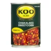 Koo Chakalaka With Sweetcorn 410g -The Savanna January 2025 90