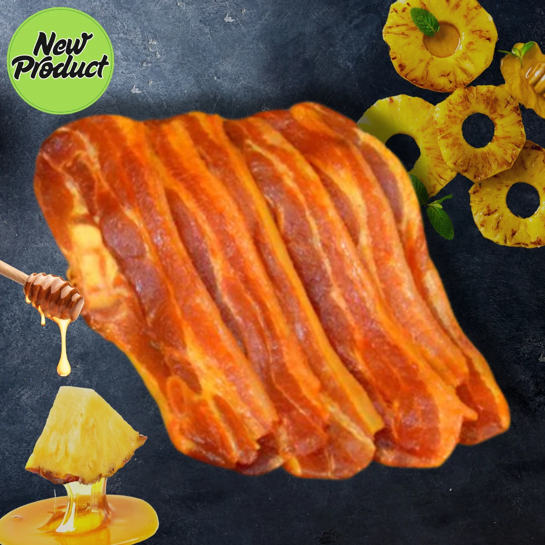 Honey & Pineapple Pork Rasher 500g 3 Honey & Pineapple Pork Rasher 500g