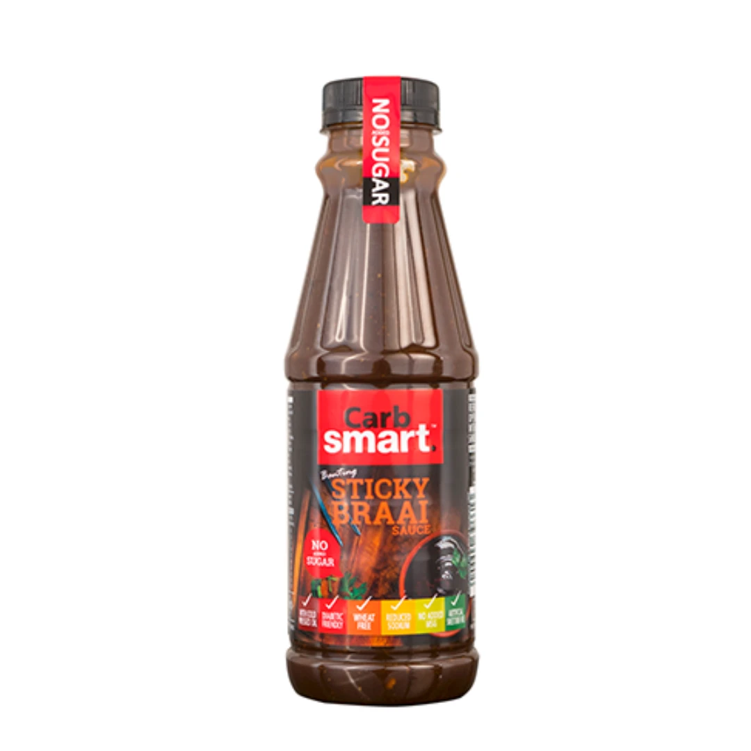 Carb Smart Sticky Braai Sauce 500g 3 Carb Smart Sticky Braai Sauce 500g