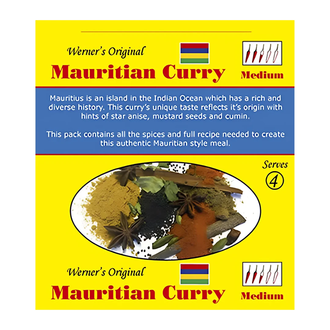 Werner's Mauritian Curry Medium 3 Werner's Mauritian Curry Medium