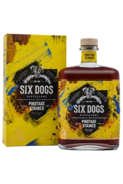Six Dogs Gin Pinotage Stained 700ml