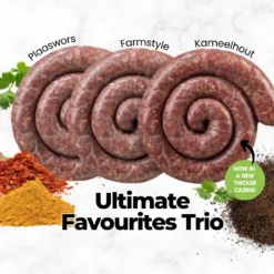 The Savanna 31 Ultimate Favourites Boerewors Trio