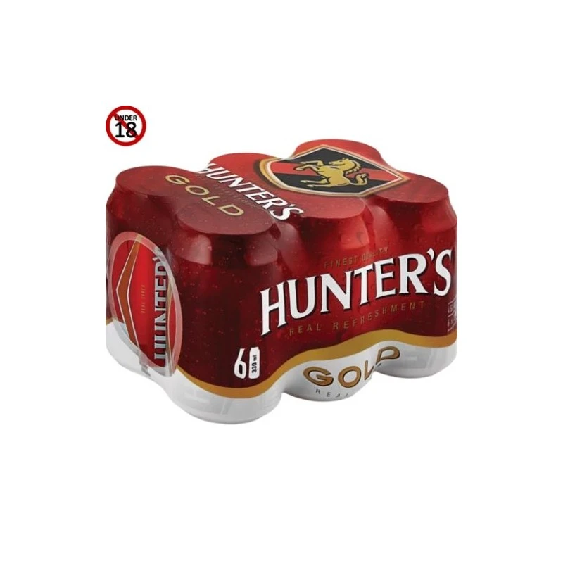 Hunter's Gold Cider Can 440ml 4 Hunter's Gold Cider Can 440ml - Image 2