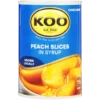KOO Peach Slices (in Syrup) 2 KOO Peach Slices (in Syrup) -The Savanna peachslices