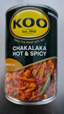 KOO Chakalaka Hot & Spicy 410g -The Savanna pro qzjLwDTR scaled