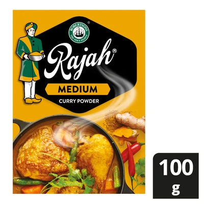 Rajah Medium Curry Powder 100g 3 Rajah Medium Curry Powder 100g