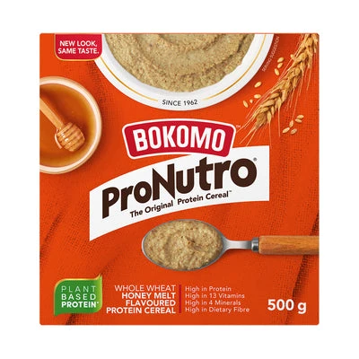 Bokomo Pronutro Whole Wheat Honey Melt 500g 3 Bokomo Pronutro Whole Wheat Honey Melt 500g